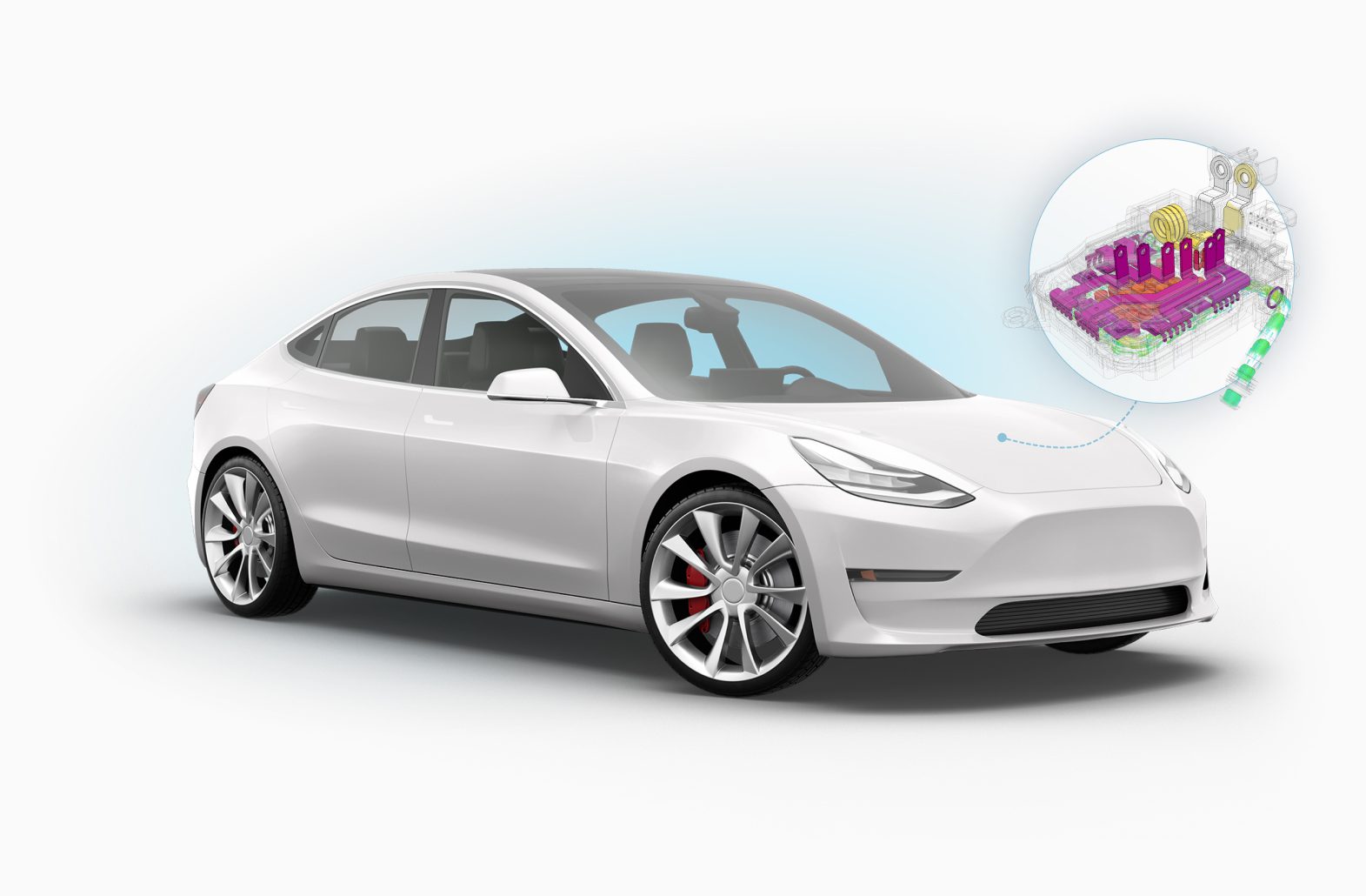 automotive converter and inverter simulation