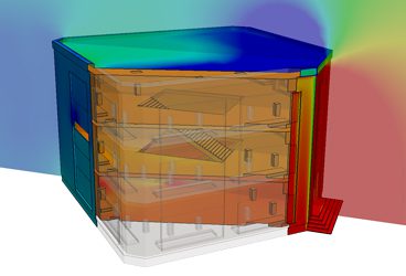 natural ventilation CFD simulation