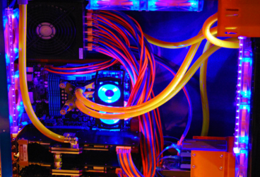 electronics cooling of a system