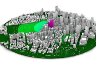 boston city data imported into simscale pwc simulation from bostonplans.org