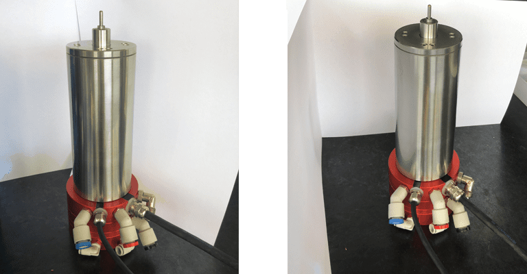 spindle developed by Carbomech and optimized with SimScale