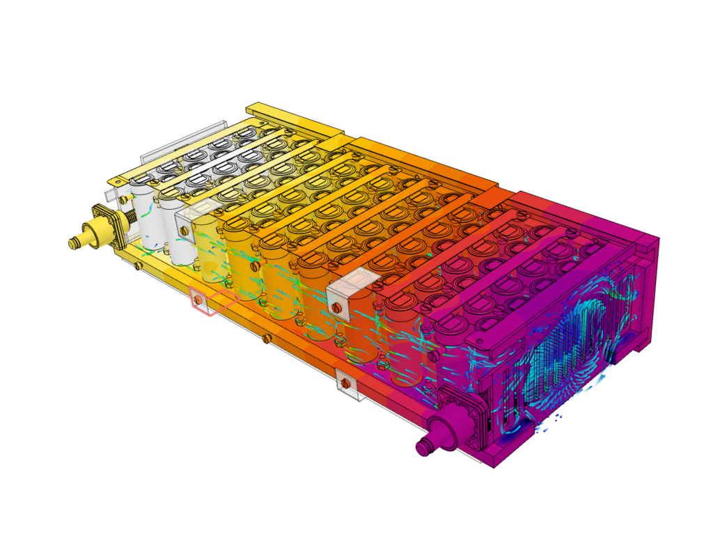 fsae battery pack thermal comets