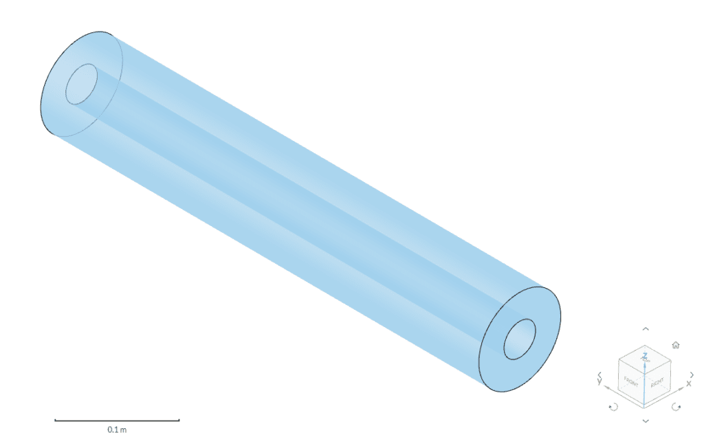 geometry concentric cylinders convection simscale