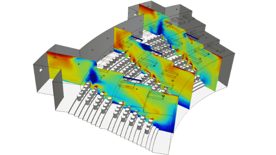 natural ventilation auditorium project results